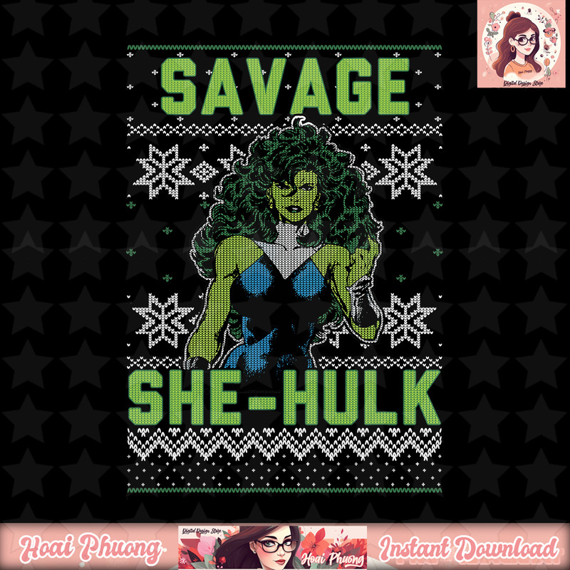 Marvel She-Hulk Savage Ugly Christmas Sweater T-Shirt.pngMarvel She-Hulk Savage Ugly Christmas Sweater T-Shirt .jpg