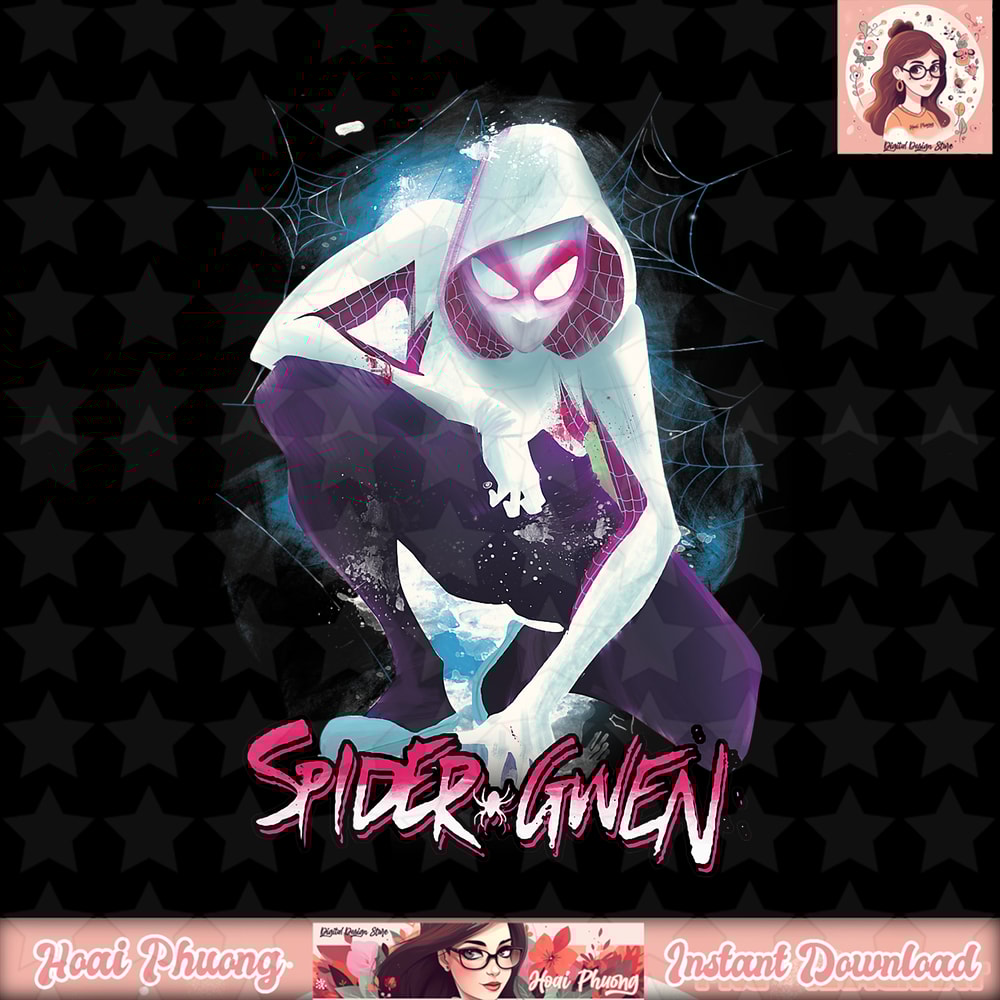 Marvel Spider-Gwen Web T-Shirt .jpg