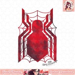 marvel spider-man homecoming grungy ink logo graphic t-shirt t-shirt.pngmarvel spider-man homecoming grungy ink logo gra