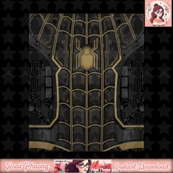 marvel spider-man no way home black and gold costume png, digital download, instant.pngmarvel spider-man no way home bla