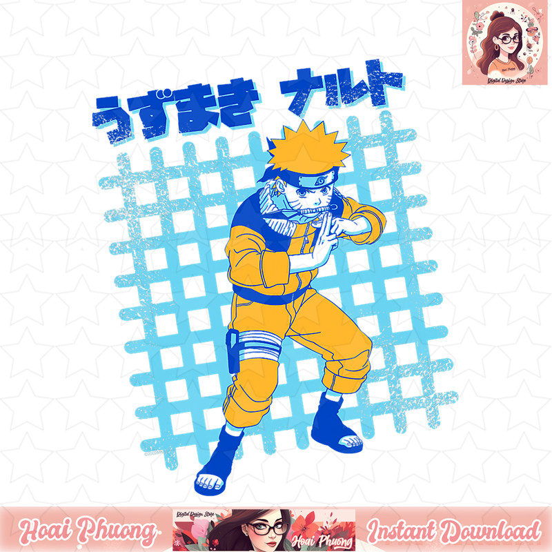 Naruto Grid Background png, digital download, instant .jpg