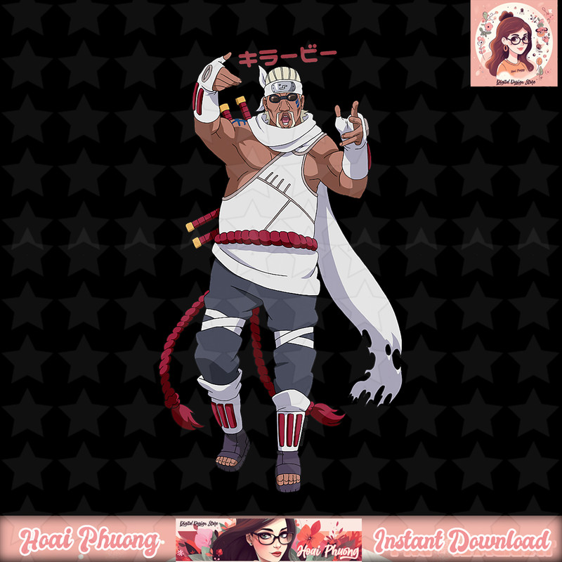 Naruto Shippuden Killer B png, digital download, instant .jpg