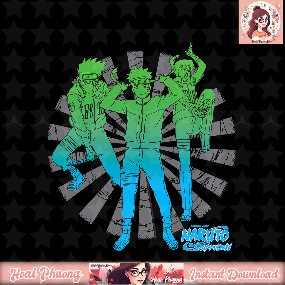 Naruto Shippuden Naruto Rock Lee Kakashi png, digital download, instant .jpg