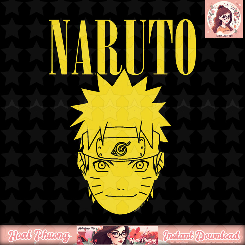 Naruto Shippuden Naruto Yellow png, digital download, instant .jpg
