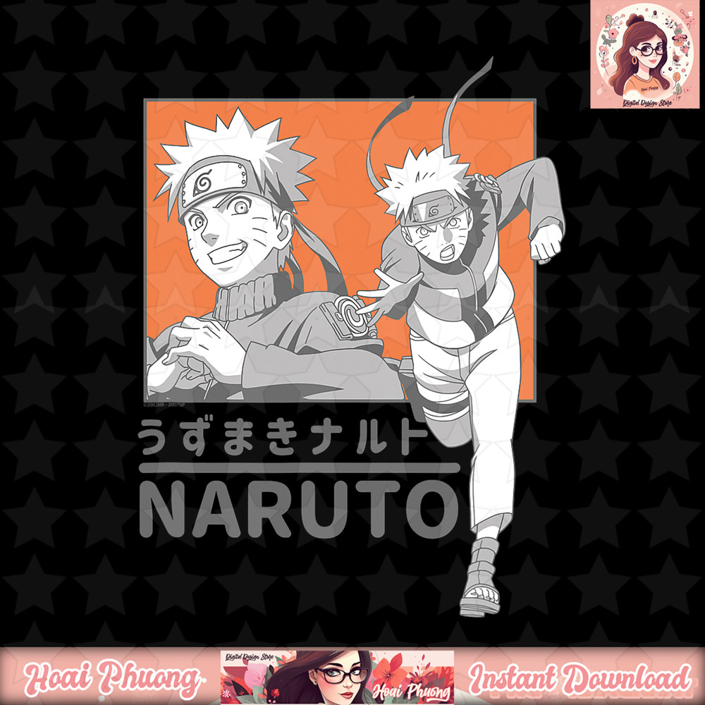 Naruto Shippuden Orange Box Design png, digital download, instant .jpg