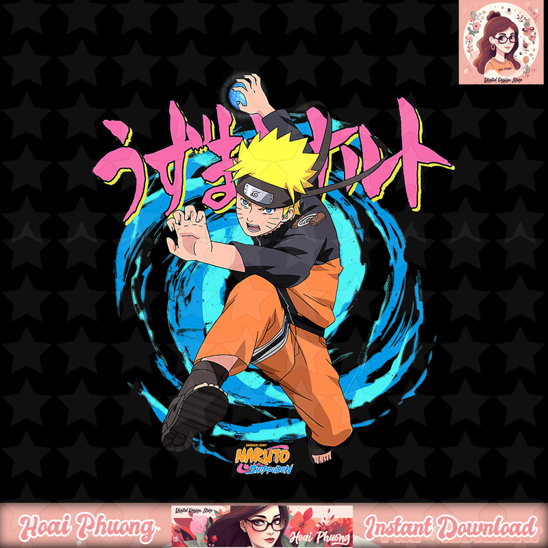 Naruto Shippuden Rasengan Swirls png, digital download, instant .jpg