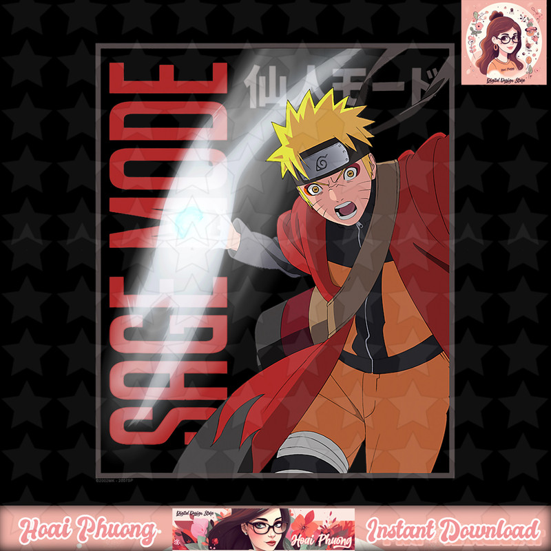 Naruto Shippuden Sage Mode Rasengan png, digital download, instant .jpg