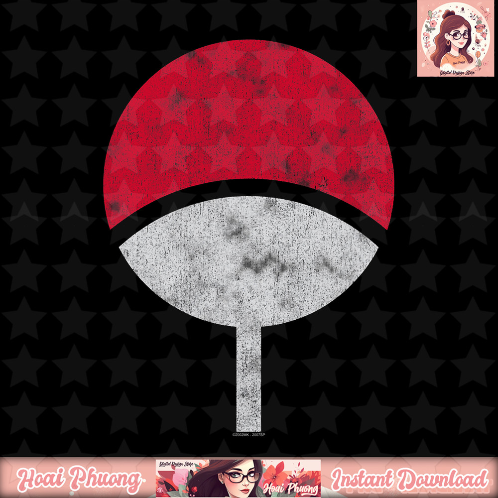 Naruto Shippuden Sasuke Uchiha Symbol Distressed png, digital download, instant .jpg