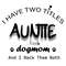 Auntie Dogmom TShirt 0