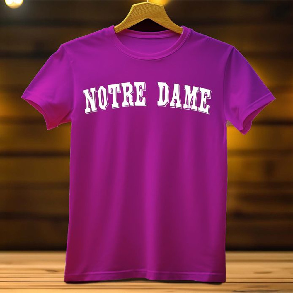 Notre Dame Indiana IN Vintage Retro American Men Women TShirt 5