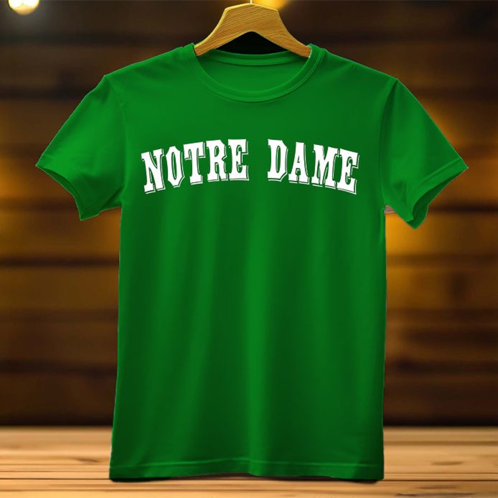 Notre Dame Indiana IN Vintage Retro American Men Women TShirt 6