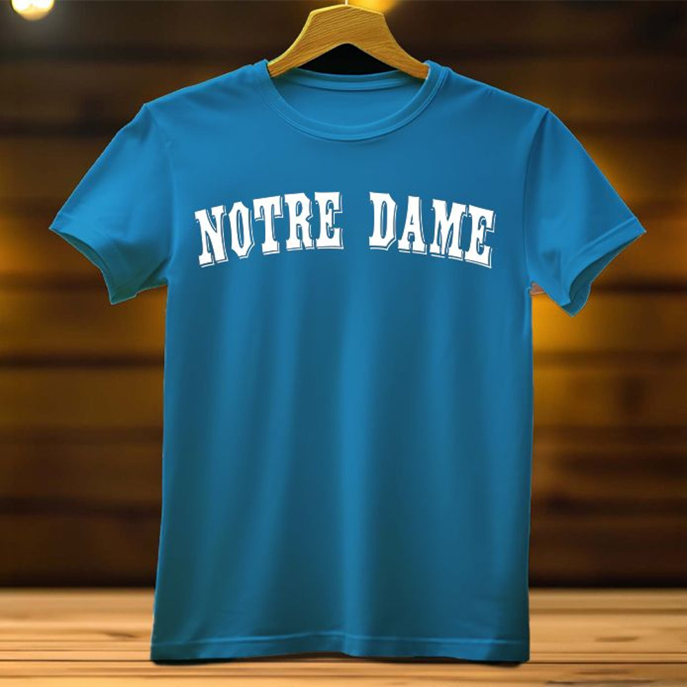 Notre Dame Indiana IN Vintage Retro American Men Women TShirt 7