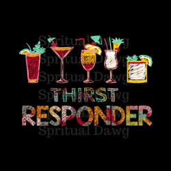 thirst responder png bartender mixologists png digital download