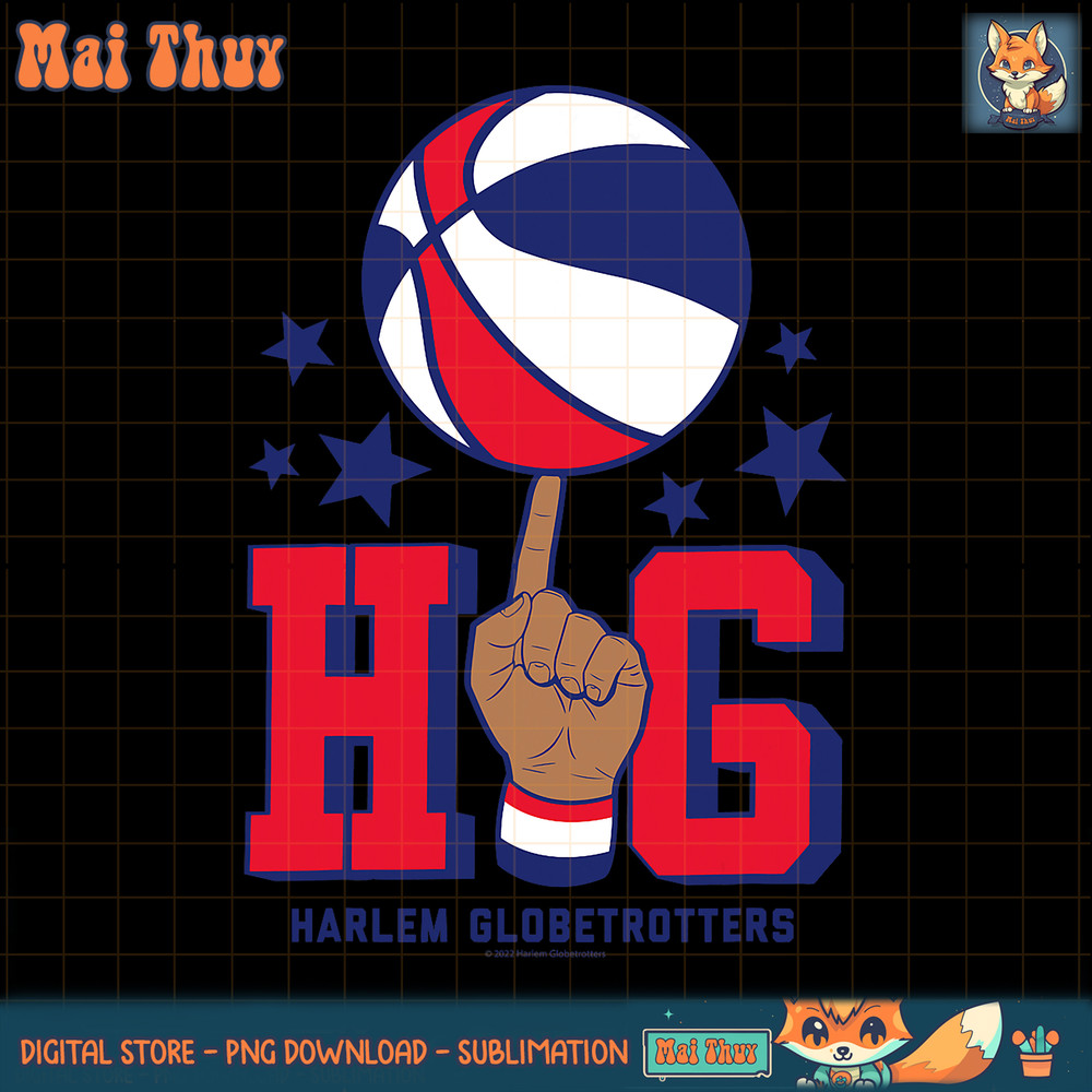Harlem Globetrotters HG Basketball On Finger png, sublimation copy.jpg
