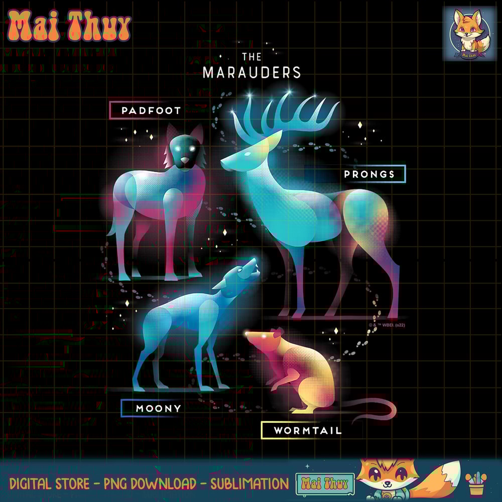 Harry Potter Deathly Hallows 2 The Marauders Glowing Poster PNG Download.jpg