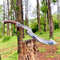 Custom Handmade Carbon Steel Blade Survival Khopesh Sword Hunting Sword Camping 0