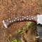 Custom Handmade Carbon Steel Blade Survival Khopesh Sword Hunting Sword Camping 3