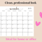 2025 Calendar PDF Printable Digital Download Calendar 2025 Yearly Calendar Wall Calendar Desk Ca