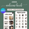 Stylish Airbnb Welcome Book Digital Guest Book Editable Canva Template Airbnb Welcome Book Templ 0