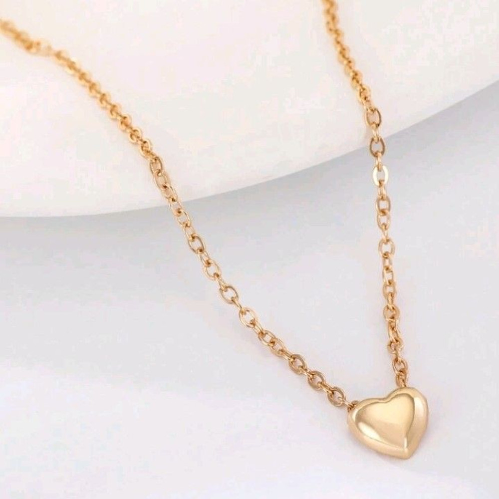 Fashionable Minimalist Heart Pendant Necklace For Women 4