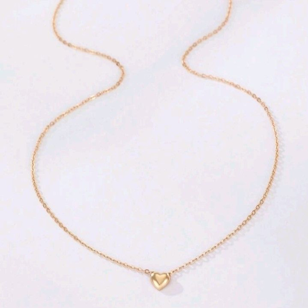 Fashionable Minimalist Heart Pendant Necklace For Women 5