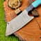 Unique Custom Handmade Damascus Steel Chopper Knife Cleaver Knife With Resin Handle 12 1