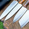 Custom Handmade D2 Steel Blades Kitchen Knife Set Chef Knives Set with Stylish Resin Handle 2