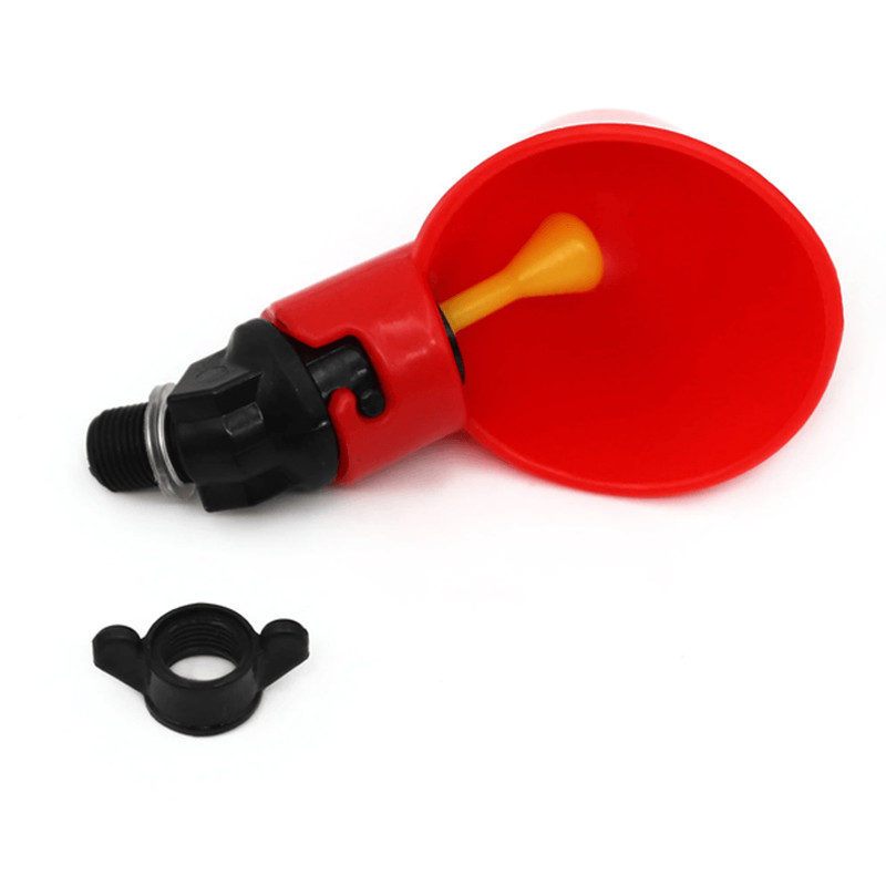 48x Chicken Automatic Watering Cups Drinker Waterer For Duck Quail Hen Poultry Chicken Water Cup 5