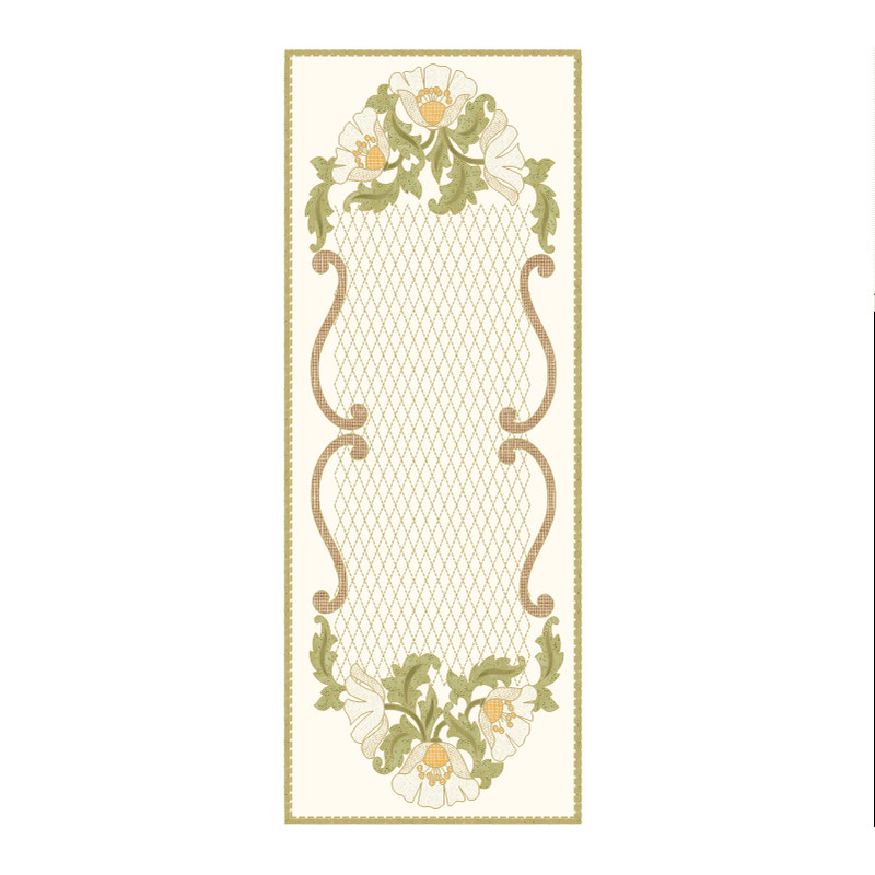 Pattern Applique For Creating A Quilted Table Runner Blooming Symphony In The Format PDF 0