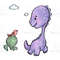 Baby Dinosaur Clipart Nursery Png Design 0