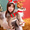 Simulation Reindeer Plush Toy Christmas Deer Plushies Doll 1