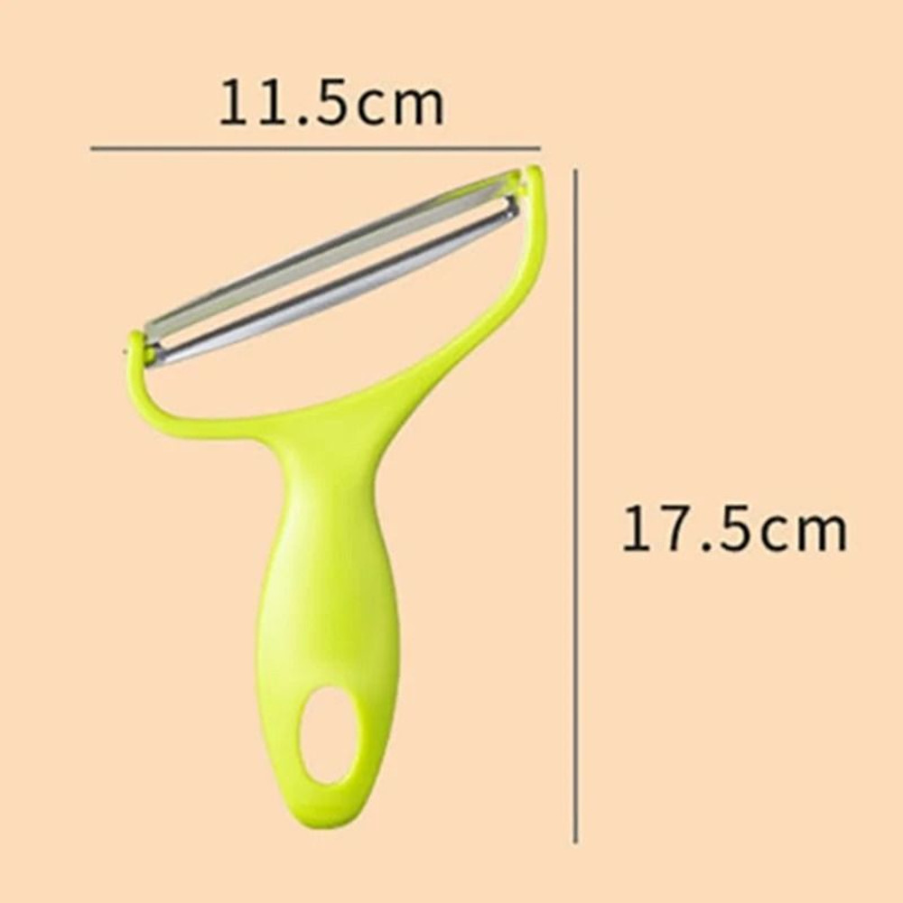 Stainless Steel Vegetable Fruit Peeler Cabbage Grater Salad Potato Slicer Wide Mouth Kitchen Tool 5