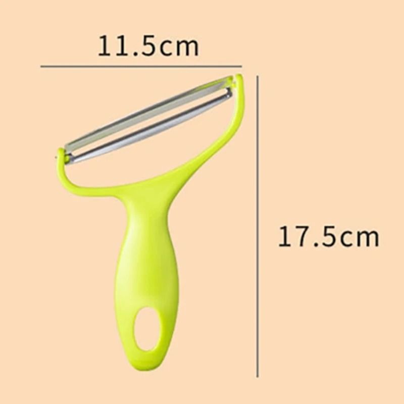 Stainless Steel Vegetable Fruit Peeler Cabbage Grater Salad Potato Slicer Wide Mouth Kitchen Tool 5
