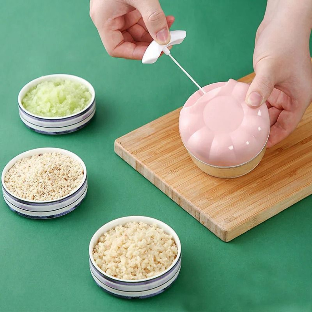 1Pc New Kitchen Mini Mashed Potato Garlic Mash Manual Mixer Foods Garlic 1
