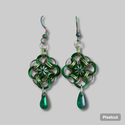 chainmail earrings