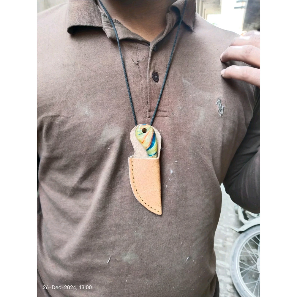 Lot Of 20 HANDMADE DAMASCUS STEEL SKINNER HUNTING KNIVES 11 Cm MM 5