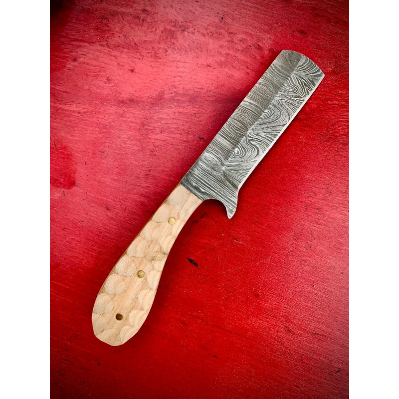 LOT OF 20 6 INCH HANDMADE DAMASCUS STEEL BULL CUTTER SKINNER KNIFE WSHEATH 5