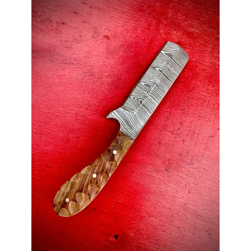 LOT OF 20 6 INCH HANDMADE DAMASCUS STEEL BULL CUTTER SKINNER KNIFE WSHEATH 8