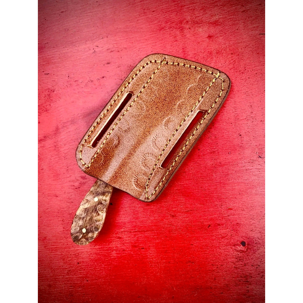 LOT OF 20 6 INCH HANDMADE DAMASCUS STEEL BULL CUTTER SKINNER KNIFE WSHEATH 14