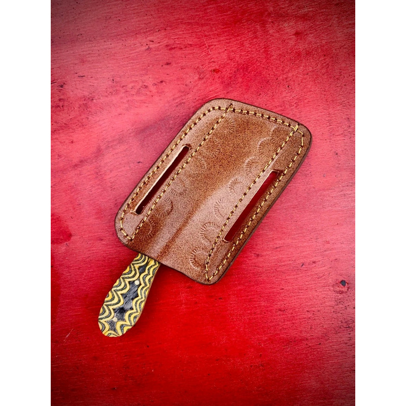 LOT OF 20 6 INCH HANDMADE DAMASCUS STEEL BULL CUTTER SKINNER KNIFE WSHEATH 15