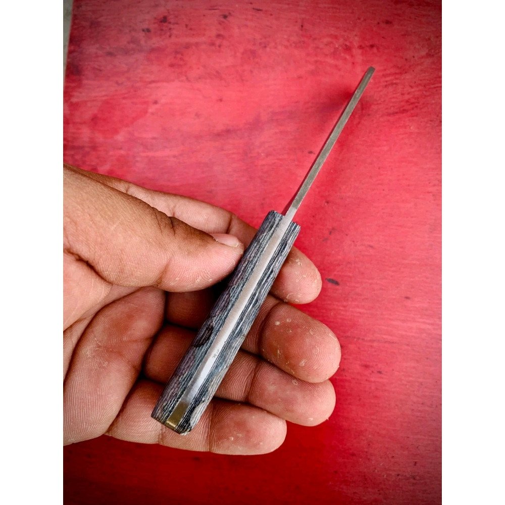 LOT OF 20 6 INCH HANDMADE DAMASCUS STEEL BULL CUTTER SKINNER KNIFE WSHEATH 19