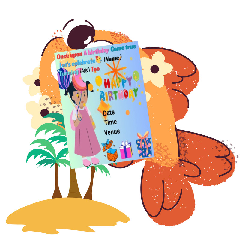 Birthday Invitation Card 2
