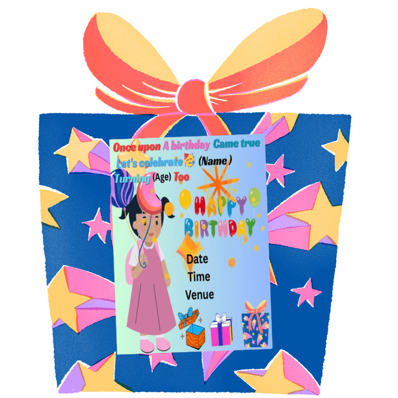 Birthday Invitation Card 5