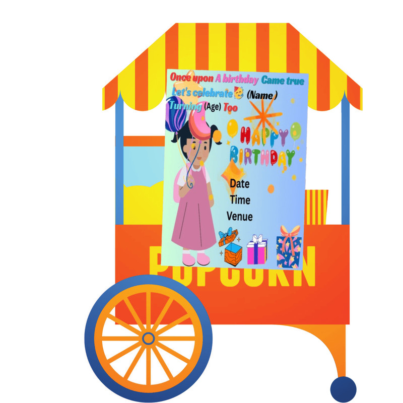 Birthday Invitation Card 6