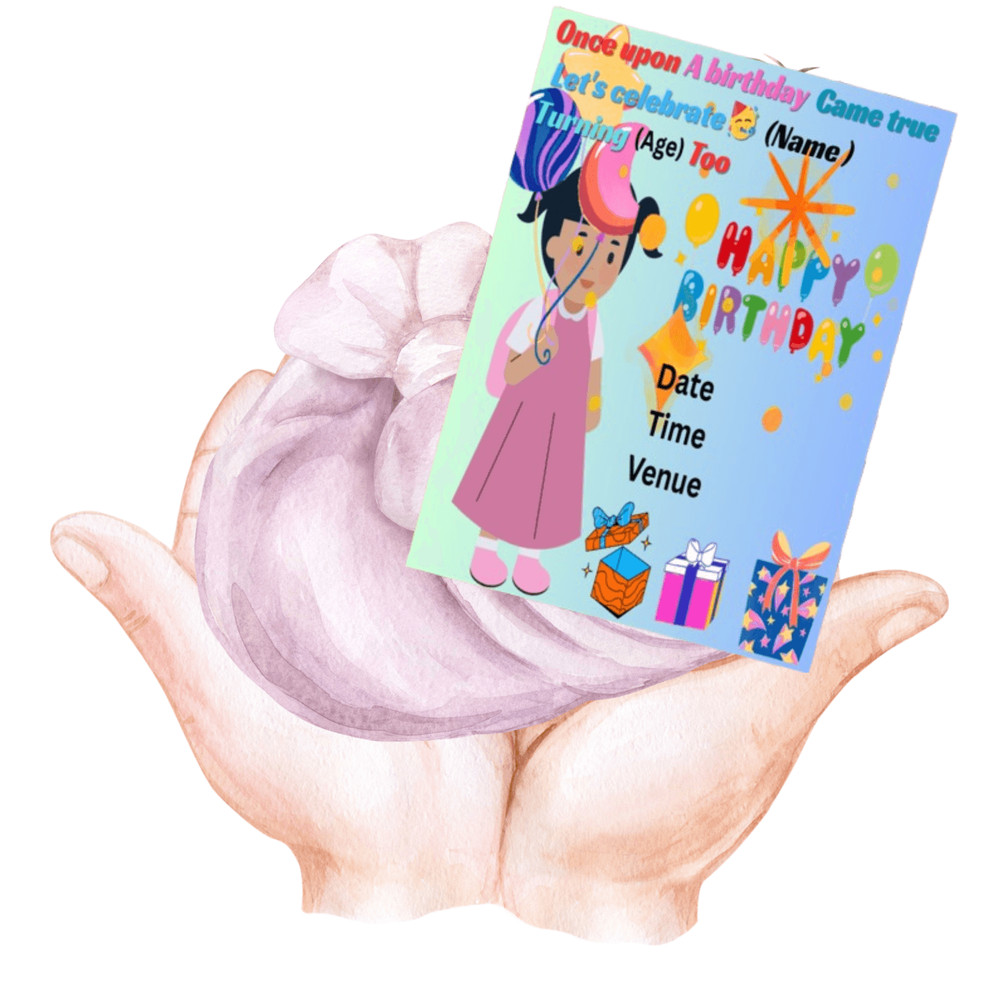 Birthday Invitation Card 7