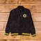 NHL Boston Bruins varsity jacket with fullsnap closure and embroidered team logo