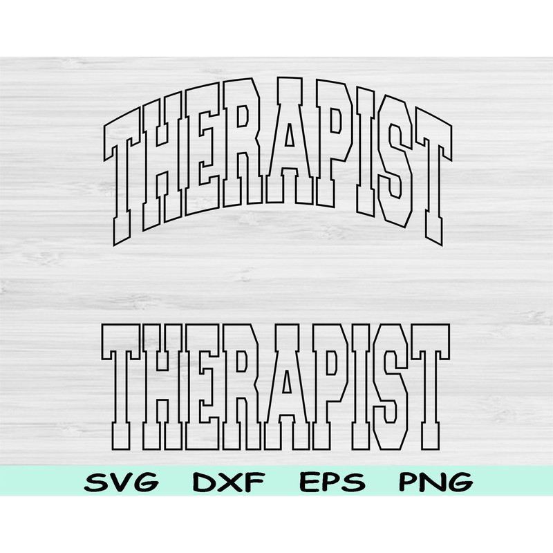 Therapist Svg Dxf Cut File Therapist Png Therapy Svg Files For Cricut Counselor Svg Therapist Shirt 0