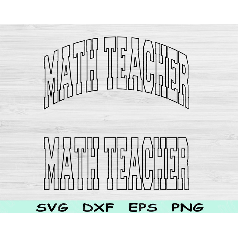Math Teacher Svg Cut File Math Teacher Png School Svg Files For Cricut Math Svg Math Teacher Shirt  0