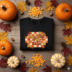 falling for fall png, autumn quote png, fall sublimation design, cozy autumn clipart, pumpkin spice png for shirts, mugs