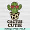 Cactus Cutie Png Western Boho Sublimation Design Desert Aesthetic Png Cowgirl Shirt Clipart Cute De 0